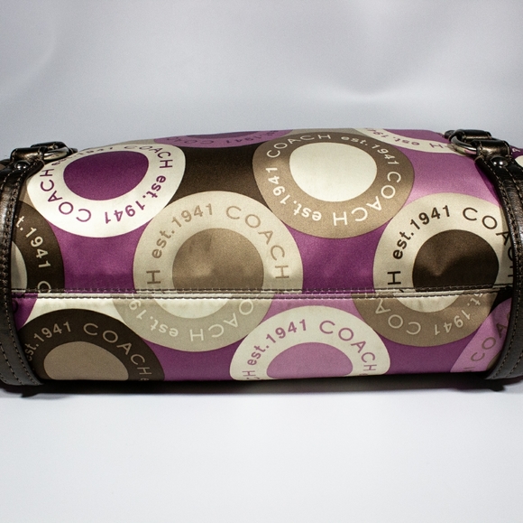 Coach Alexandra Snaphead Pink/Brown Bag F17582 - Picture 5 of 6